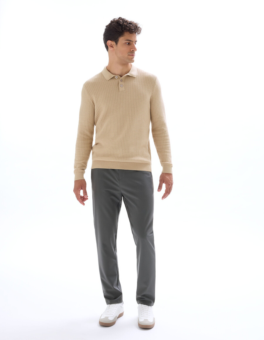 pantalones ajustados y elásticos de 78 para todo el día