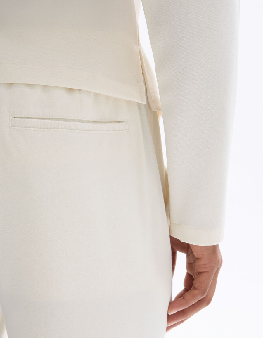 pantalones rectos elásticos de 78 de largo 24 h