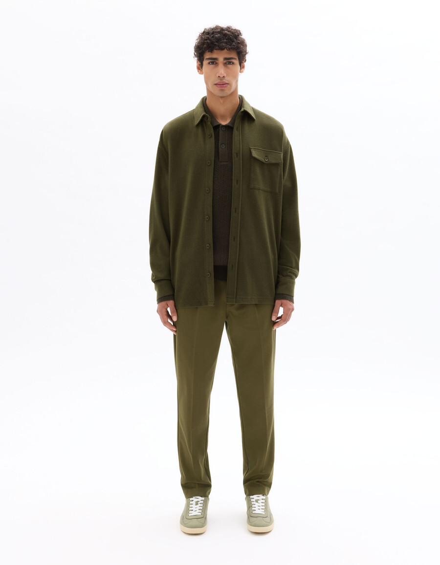 pantalones de sarga ajustados 24h