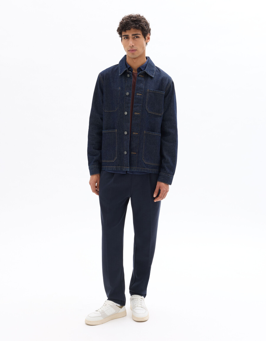 pantalones de sarga ajustados 24h