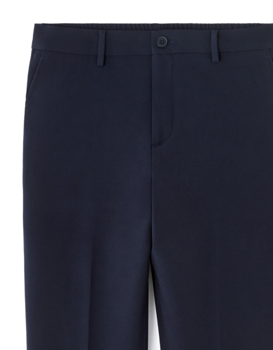pantalones elásticos rectos 24h