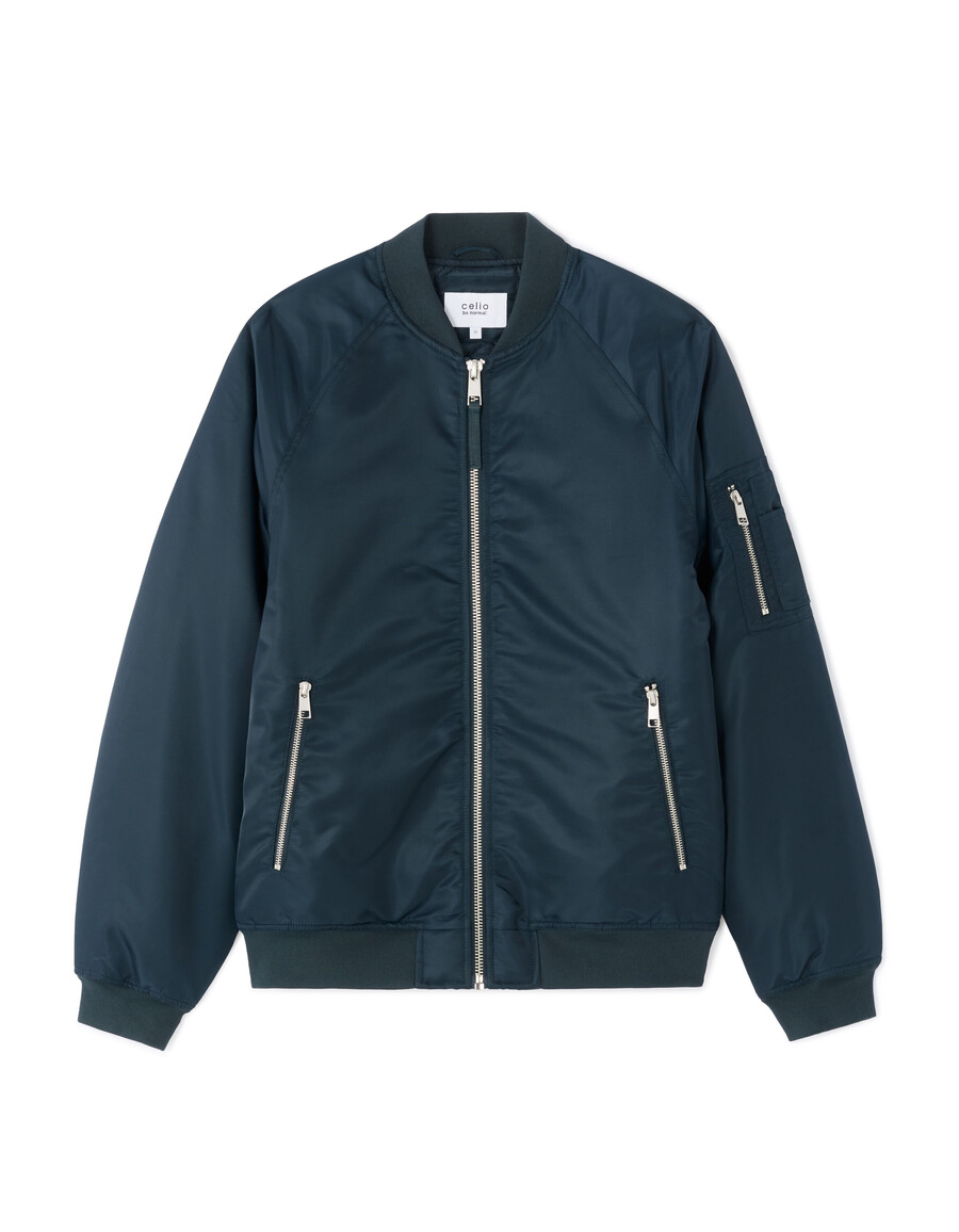 chaqueta bomber acolchada