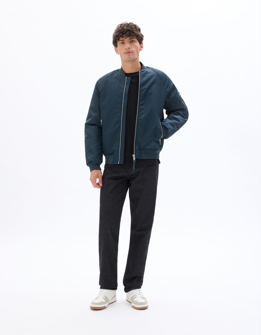 chaqueta bomber acolchada