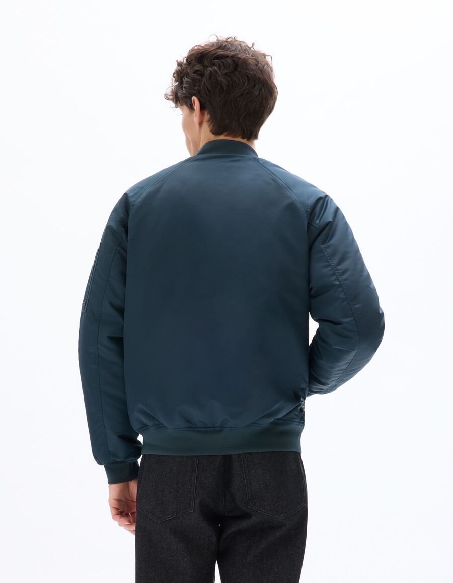 chaqueta bomber acolchada