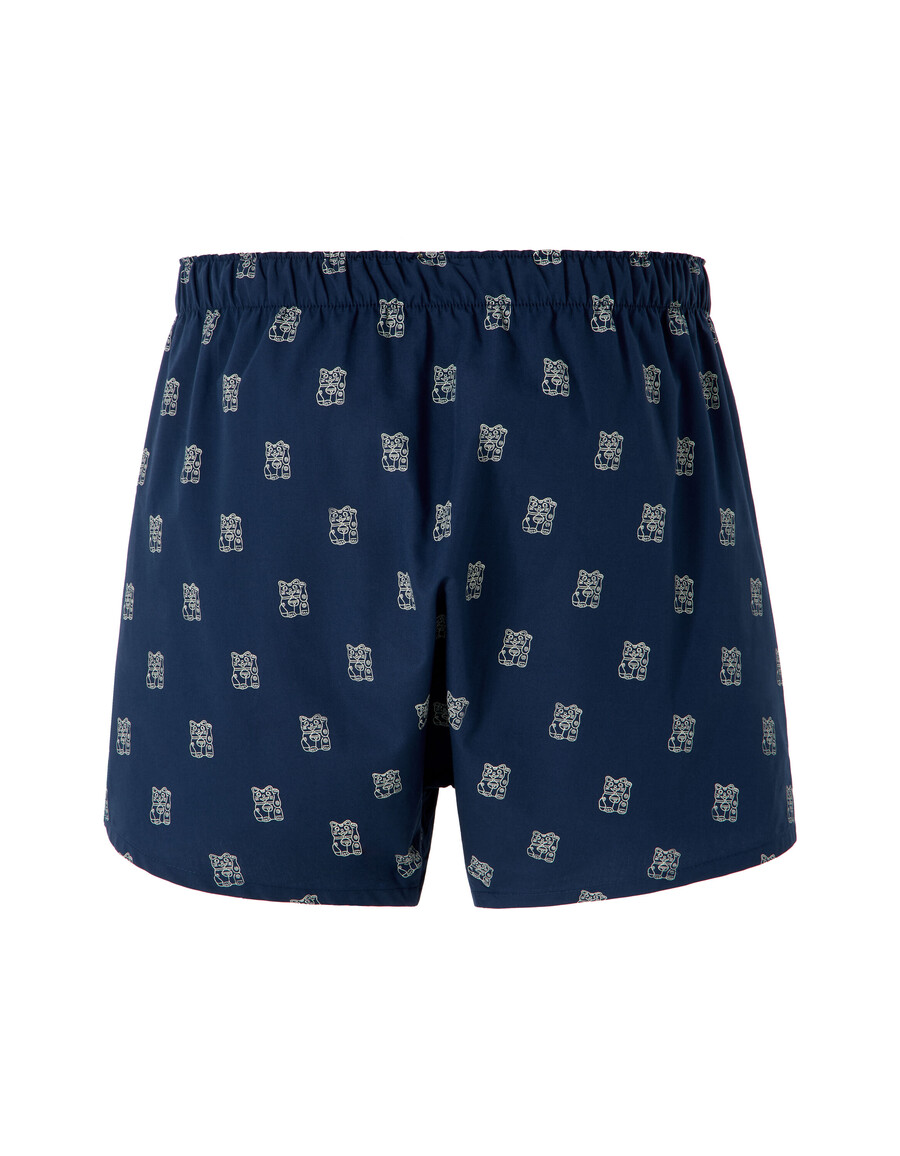 calzoncillos bóxer 100 algodón con estampado de gato de la fortuna