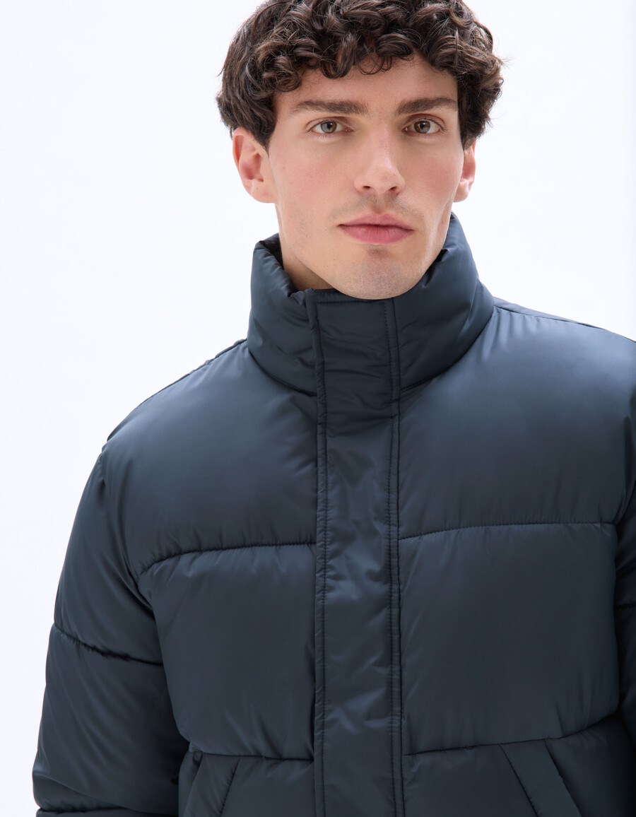 chaqueta acolchada cálida airwarm con cuello alto