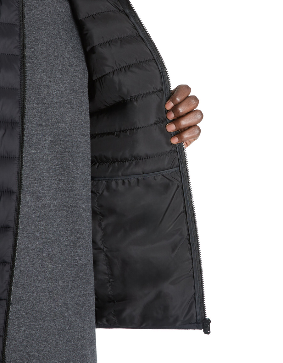 chaqueta ligera de plumón sin mangas