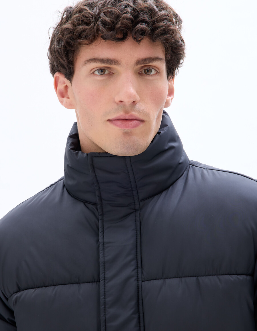 chaqueta acolchada cálida airwarm con cuello alto