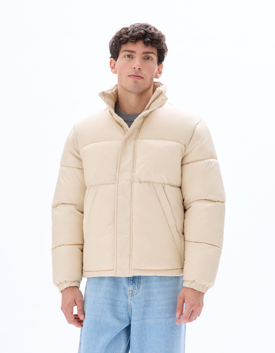 chaqueta acolchada airwarm con cuello alto