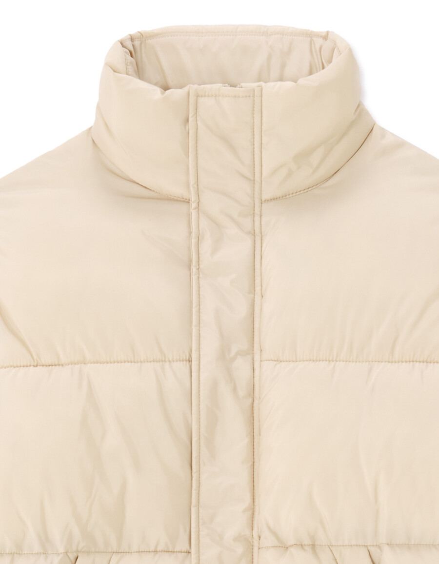 chaqueta acolchada airwarm con cuello alto