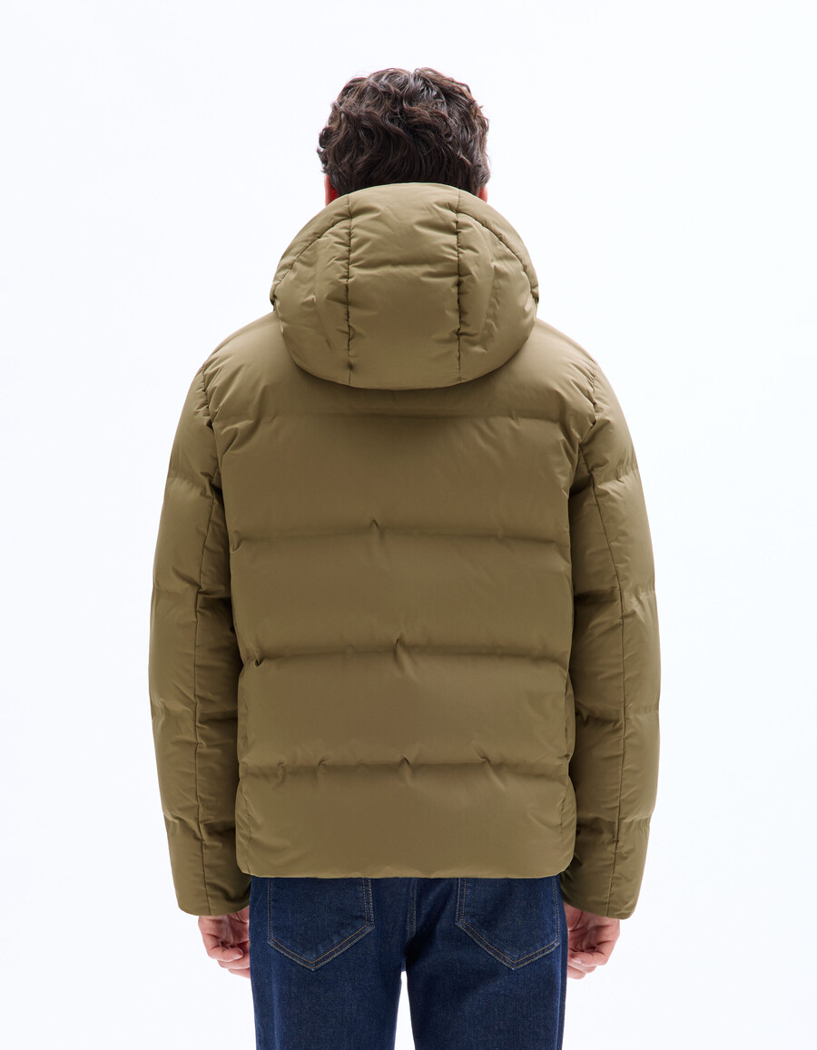 chaqueta acolchada downwarm sin costuras 90 plumón 10 plumas