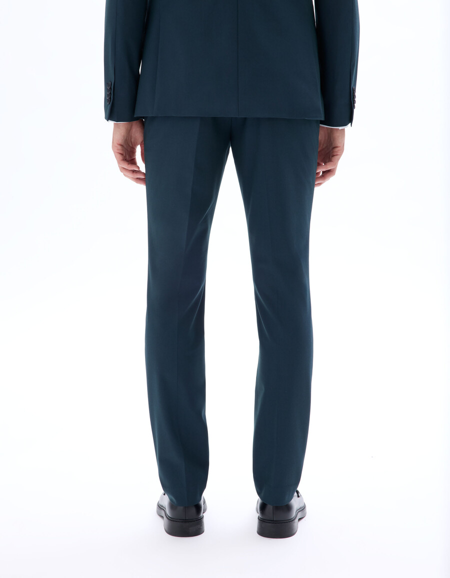 pantalones de traje slim bi-stretch