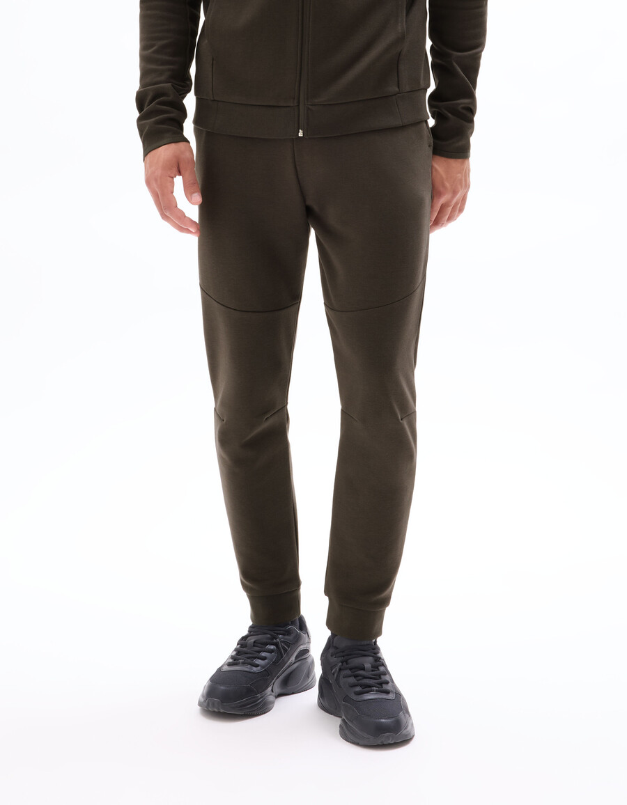 pantalones de jogging de punto ajustado