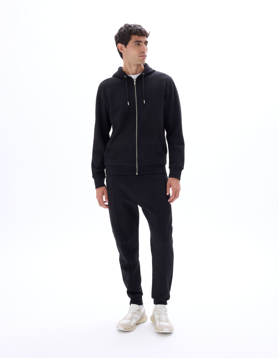 pantalón jogging regular fit de punto piqué