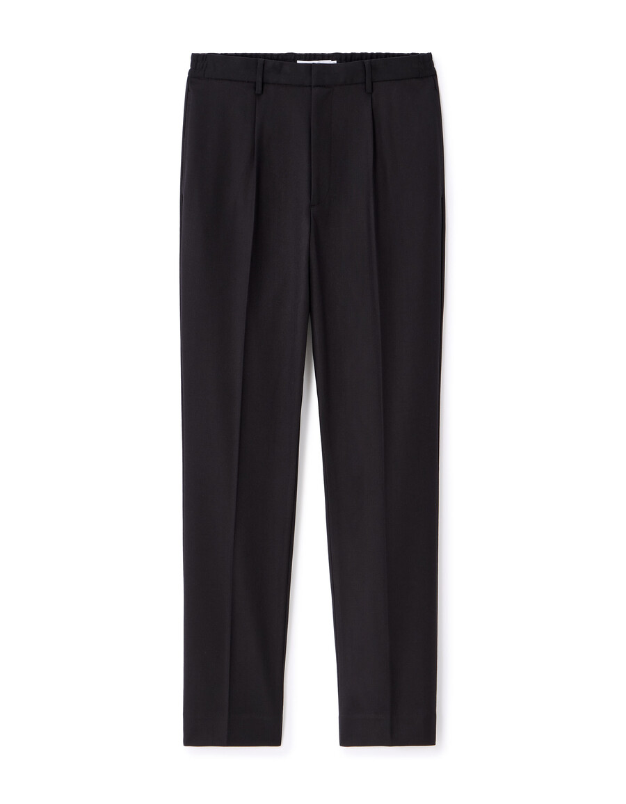 pantalones chinos de sarga elástica recta