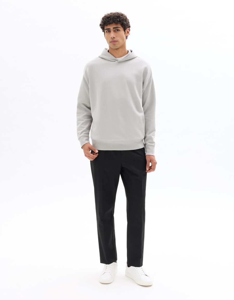pantalones rectos de franela 24h