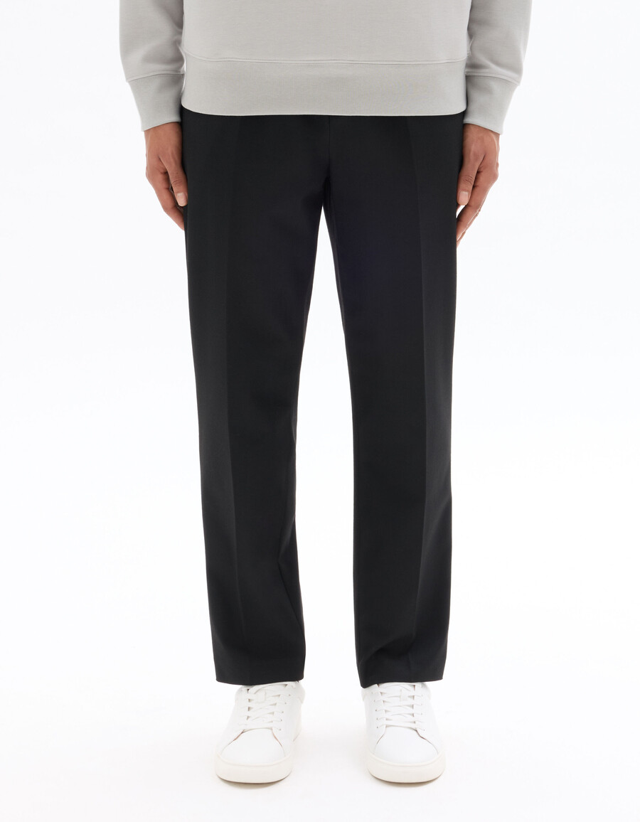 pantalones rectos de franela 24h