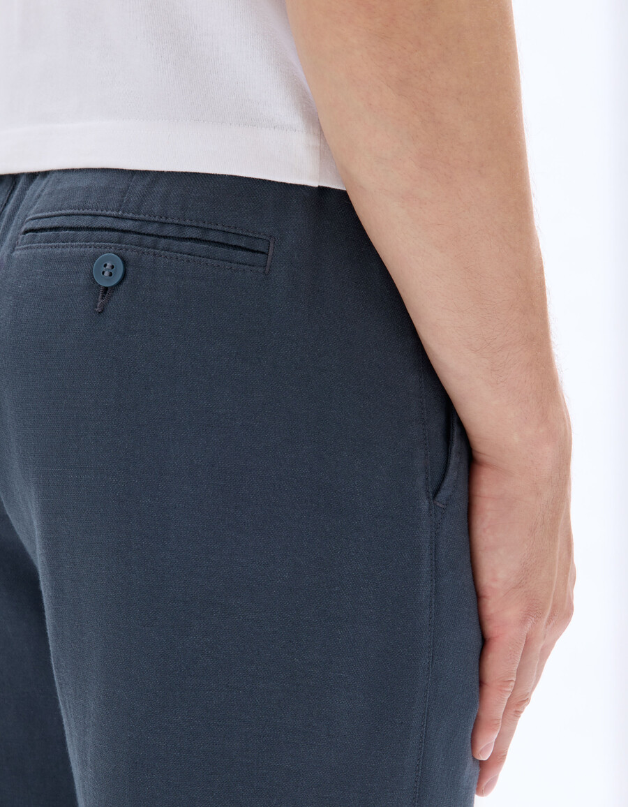 pantalones rectos de algodón tencel lyocell de 24 horas