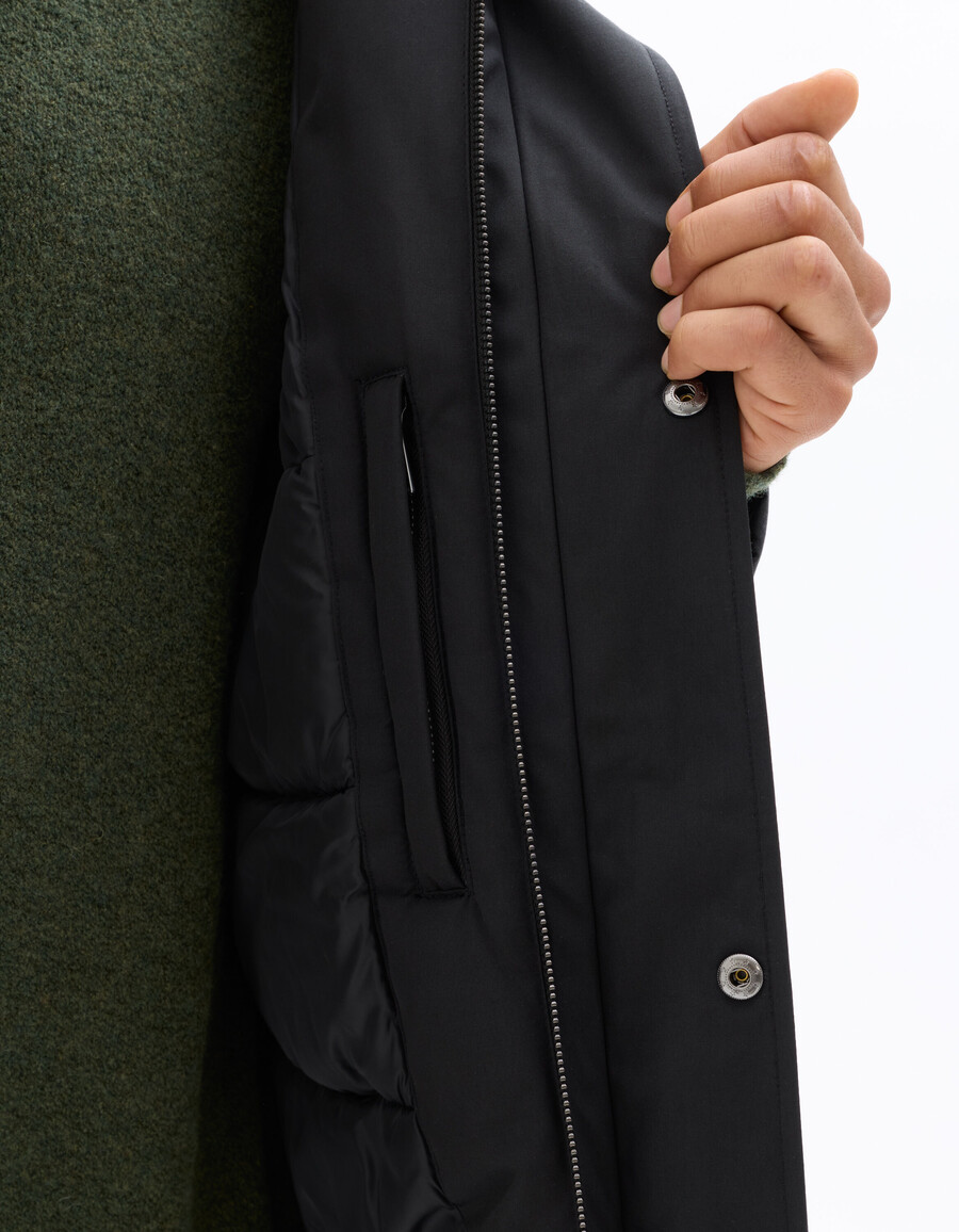 parka drycore con capucha repelente al agua