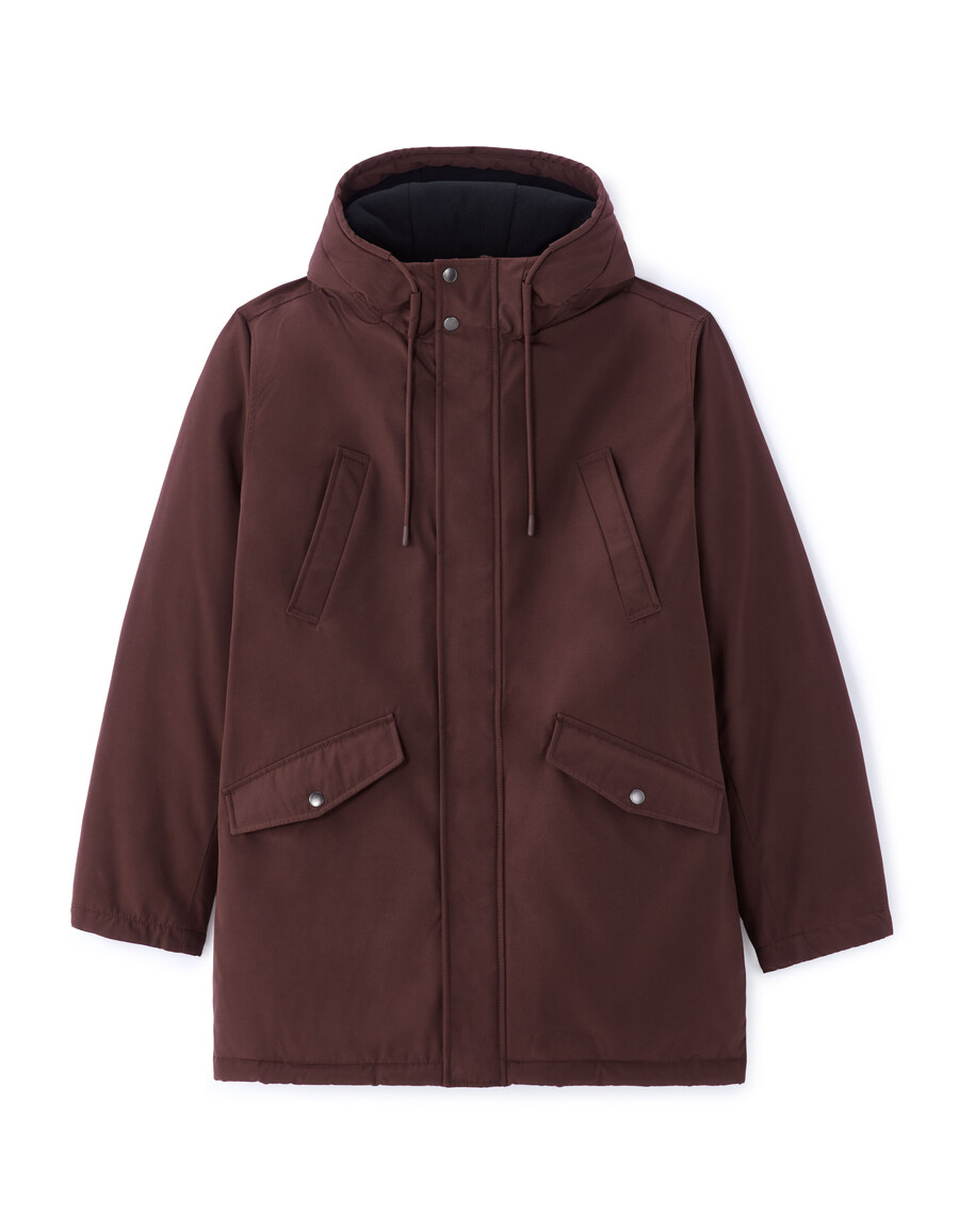 parka drycore con capucha repelente al agua
