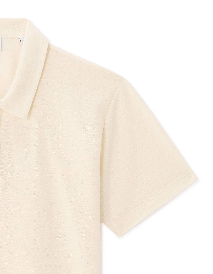 polo de jersey liso regular