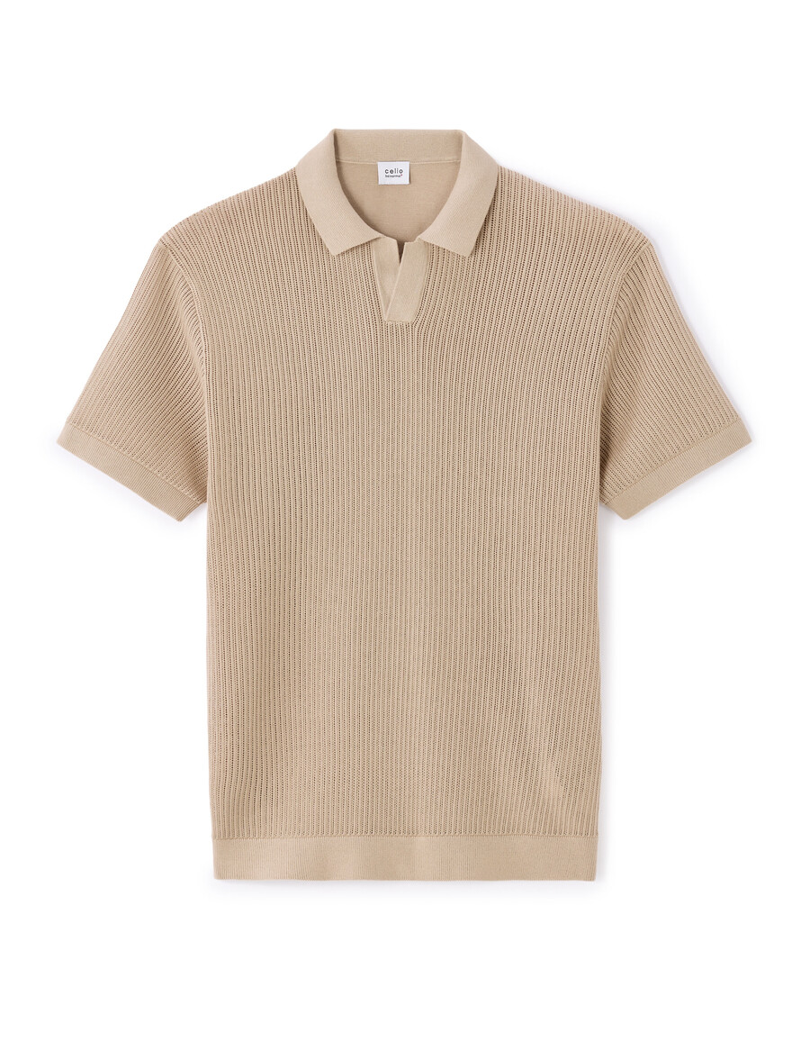 polo de punto regular 100 algodón