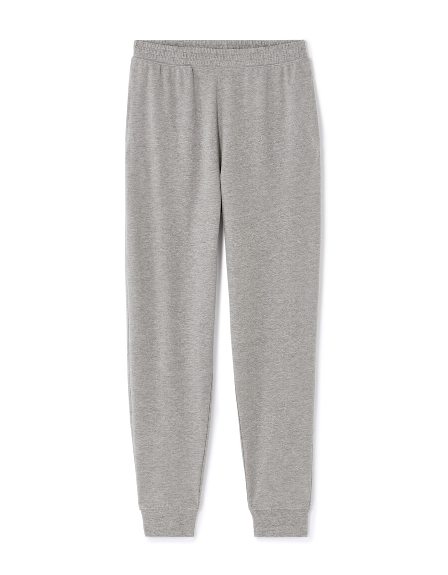pijama de algodón elástico top y pantalón