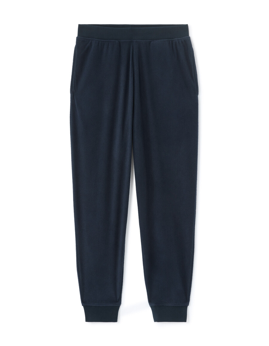 pijama de polar camiseta y pantalón de cuadros