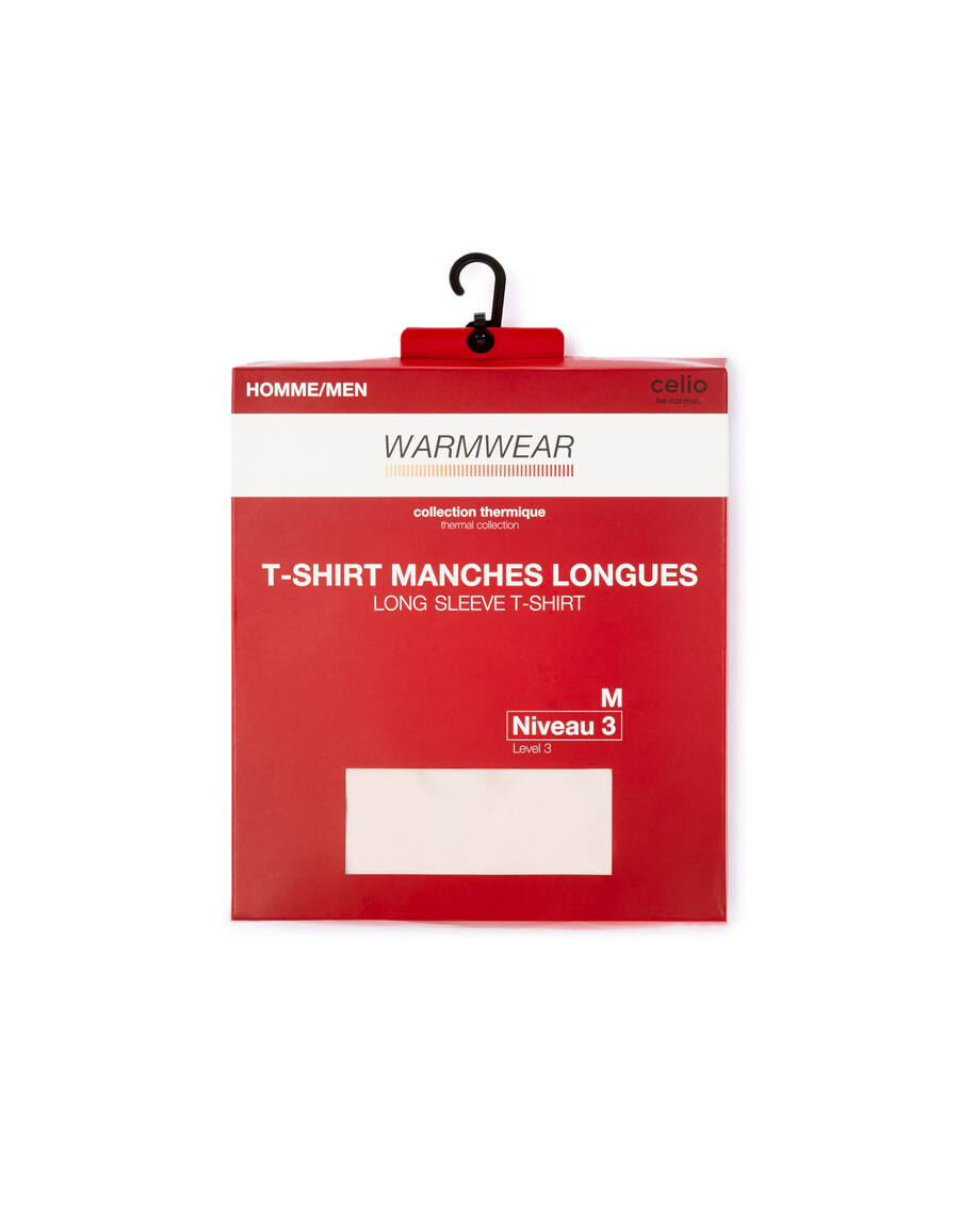 camiseta de manga larga warmwear level 3