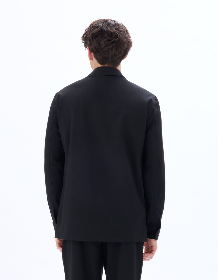 sobrecamisa con bolsillo