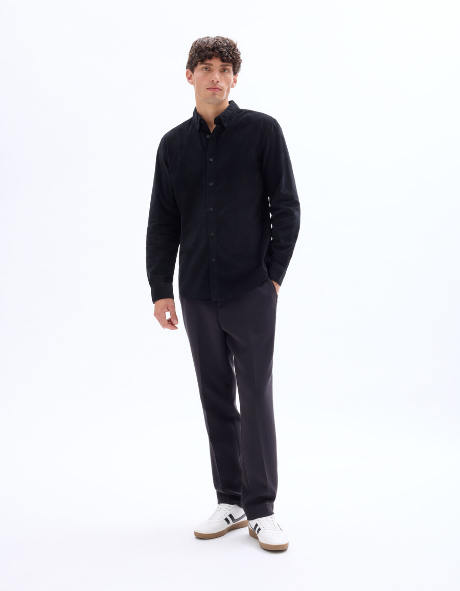 camisa de terciopelo