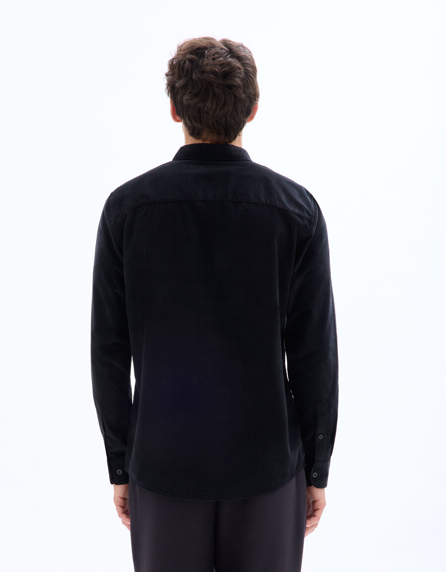 camisa de terciopelo