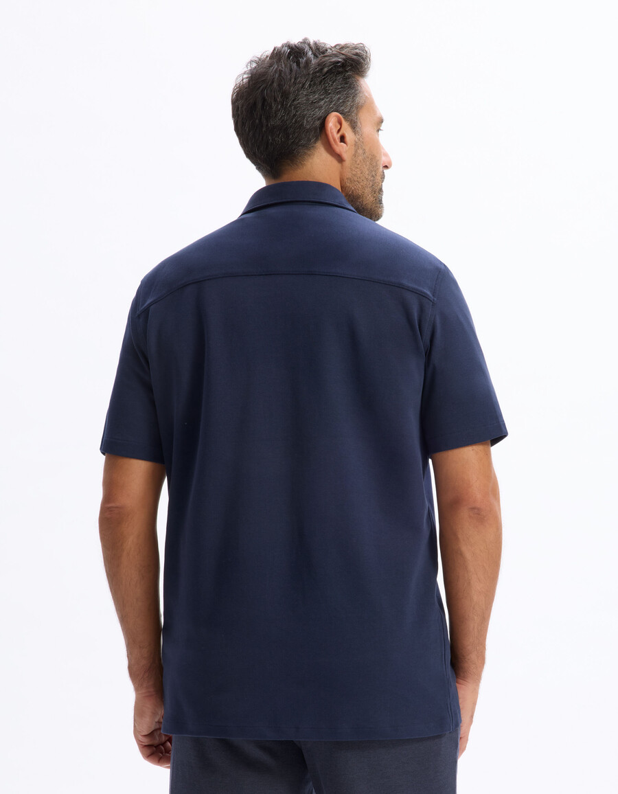 camisa de jersey de corte regular