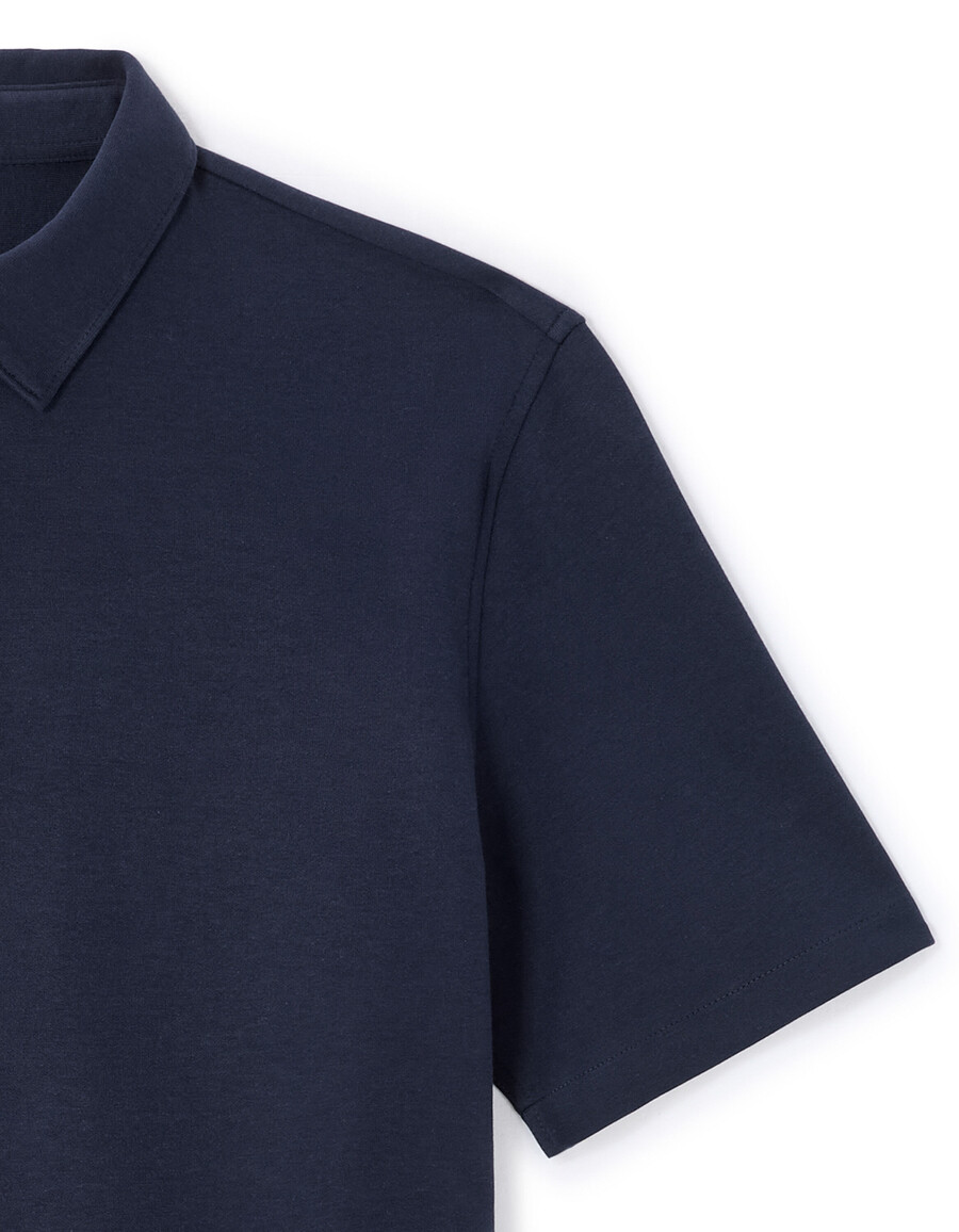 camisa de jersey de corte regular