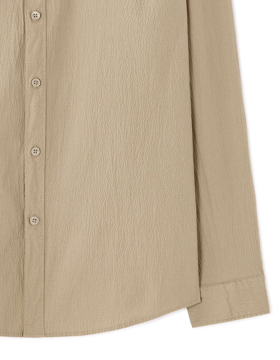 camisa de seersucker regular