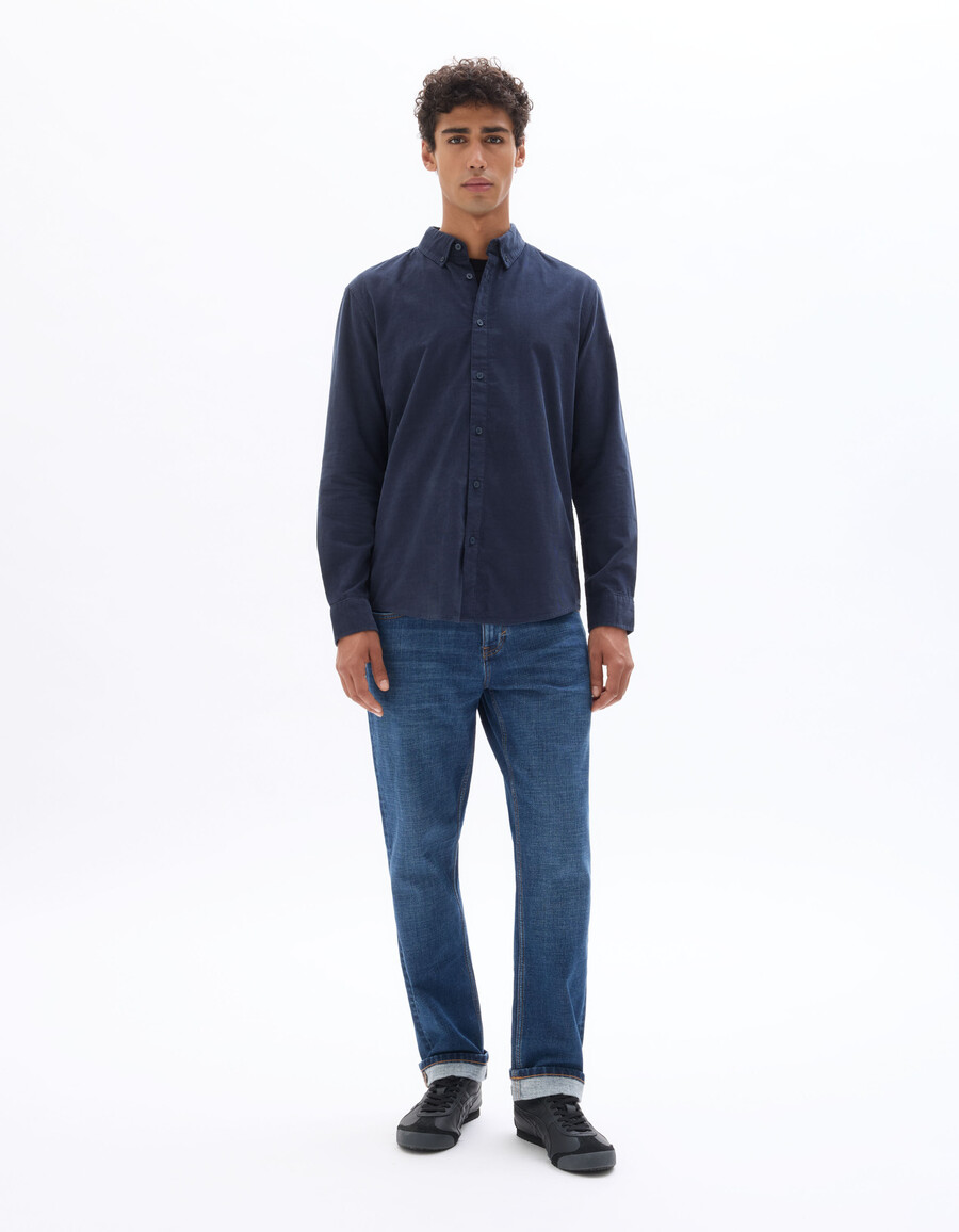 camisa de terciopelo 100 algodón
