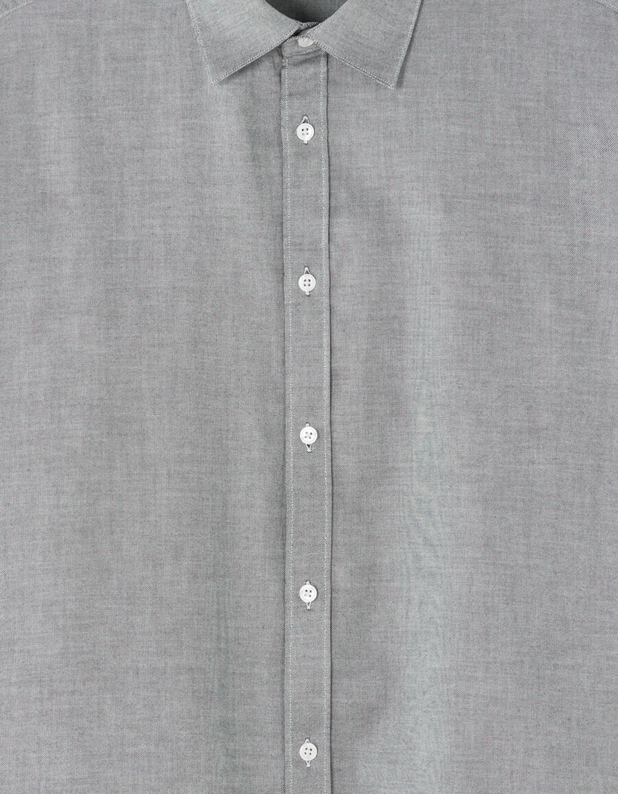 camisa oxford extragrande 100 algodón