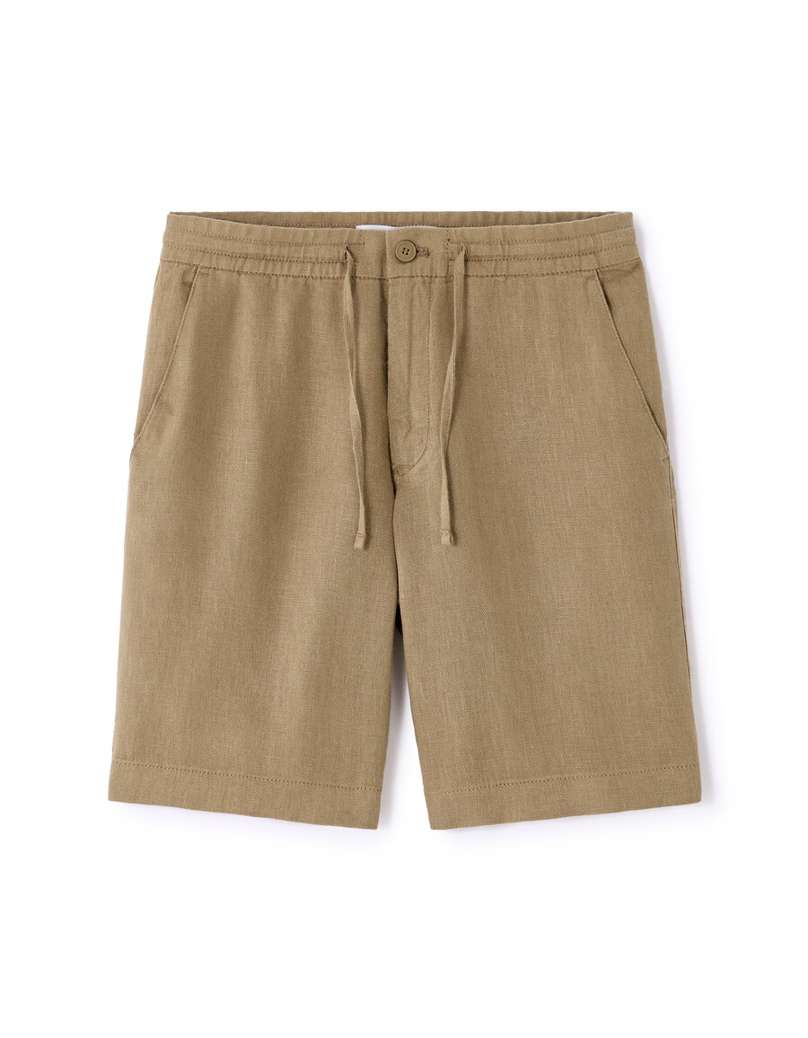 bermudas 100 lino