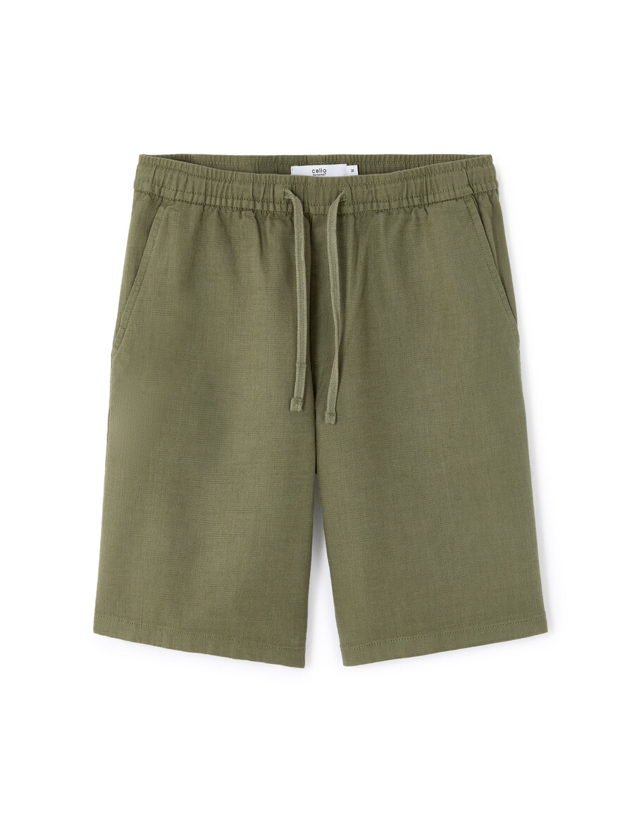 bermudas 100 algodón