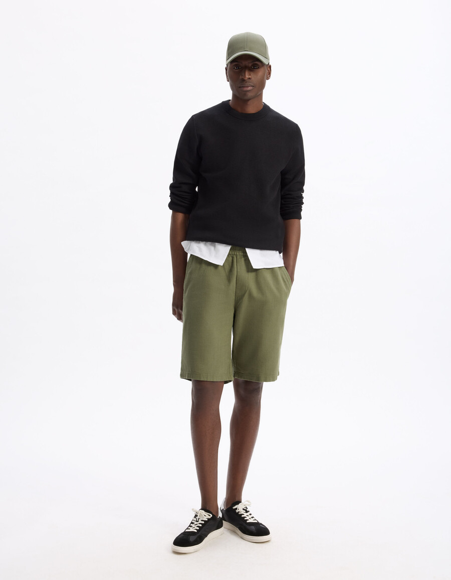 bermudas 100 algodón
