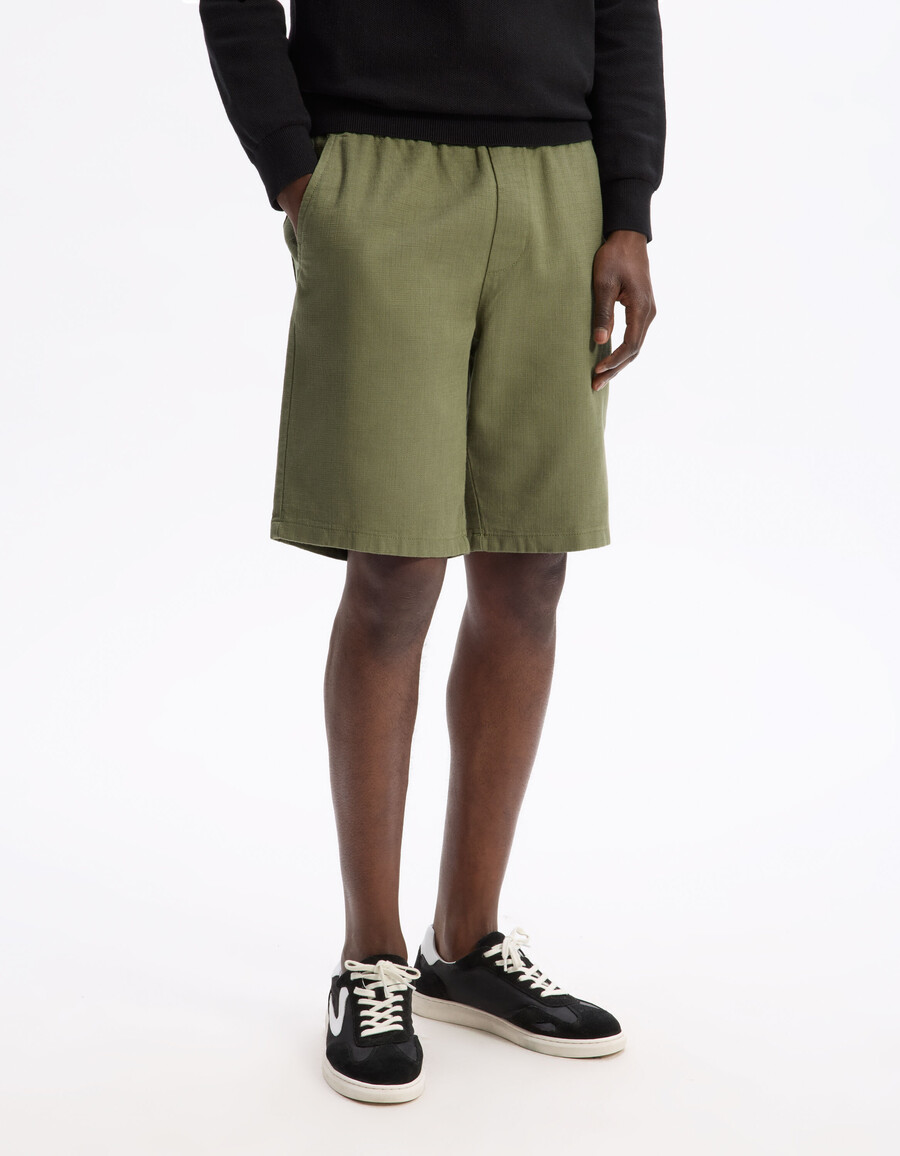 bermudas 100 algodón