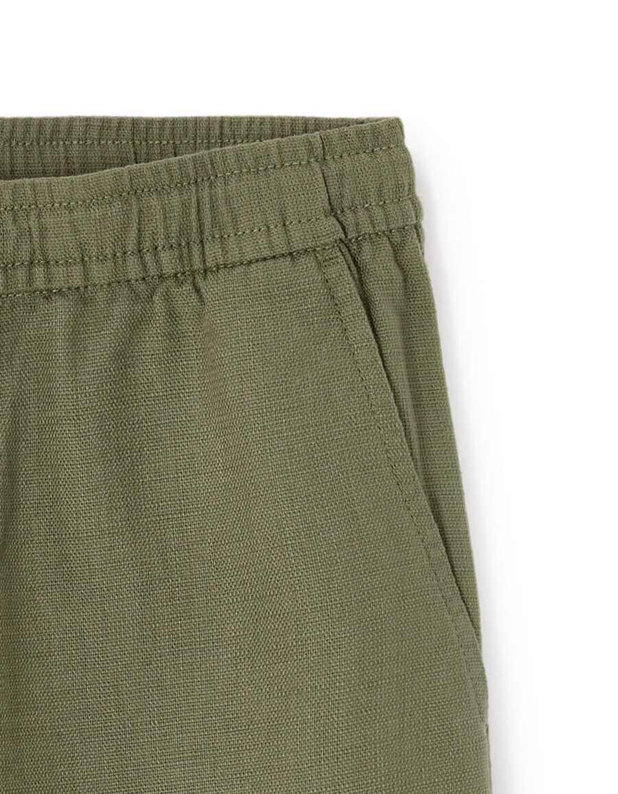 bermudas 100 algodón