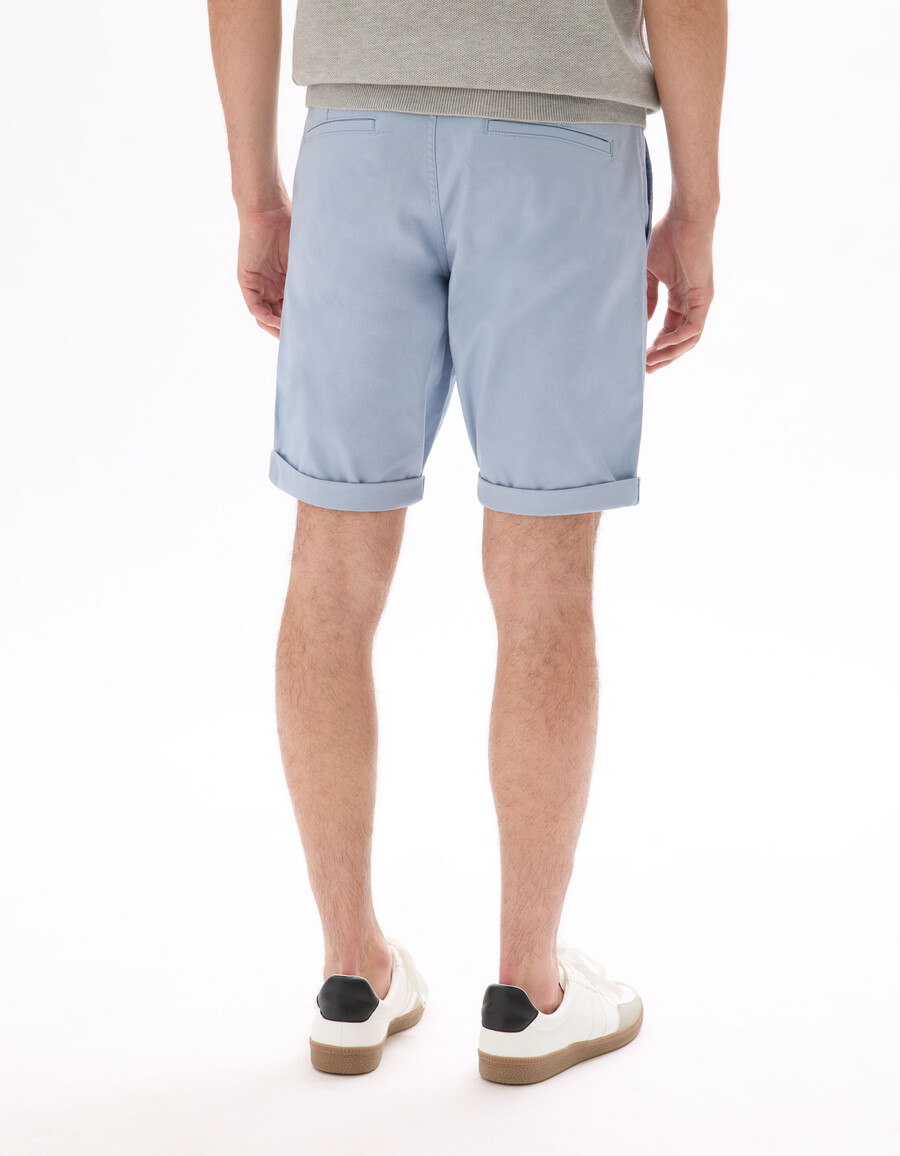 bermudas chinas de algodón elástico