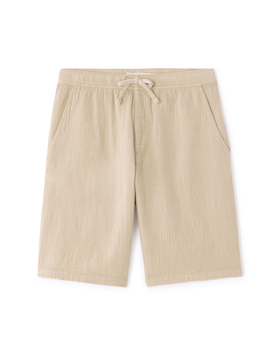 bermudas 100 gasa de algodón
