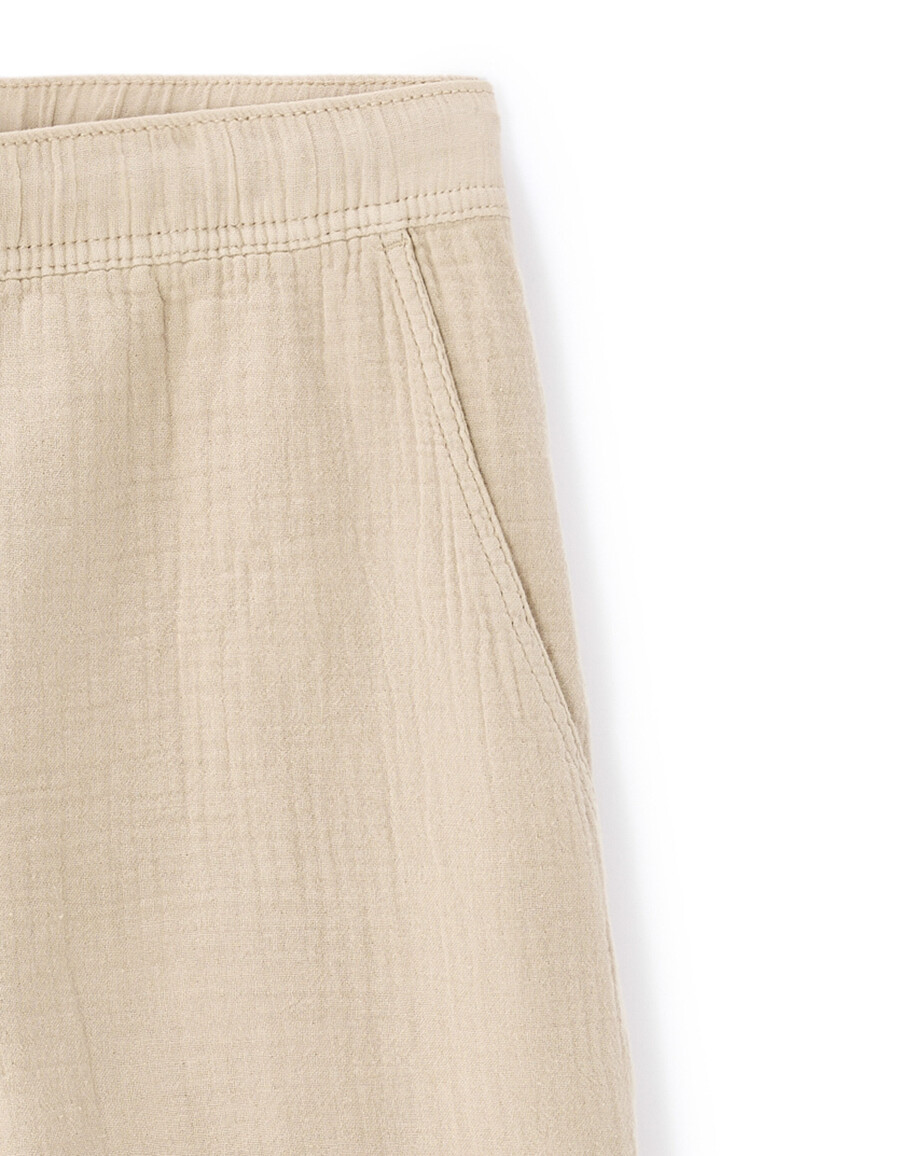 bermudas 100 gasa de algodón