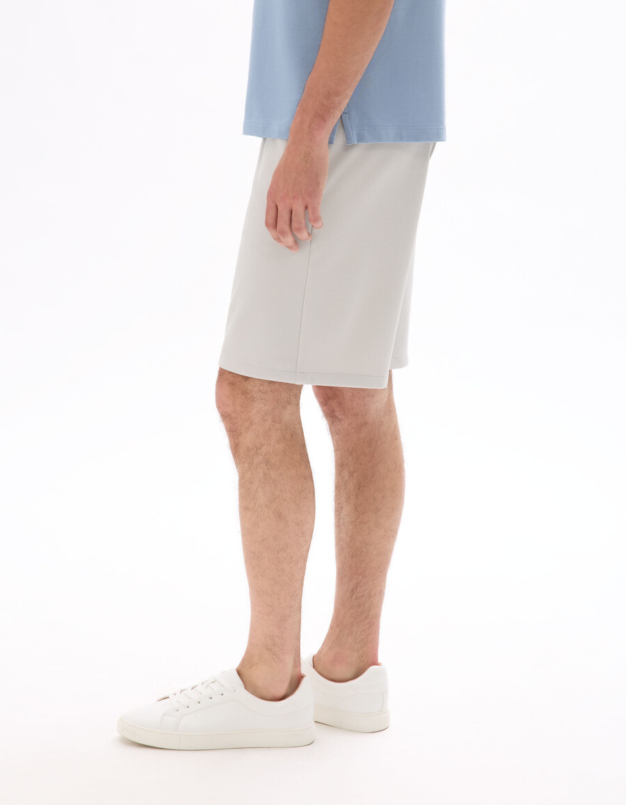bermudas de piqué elástico