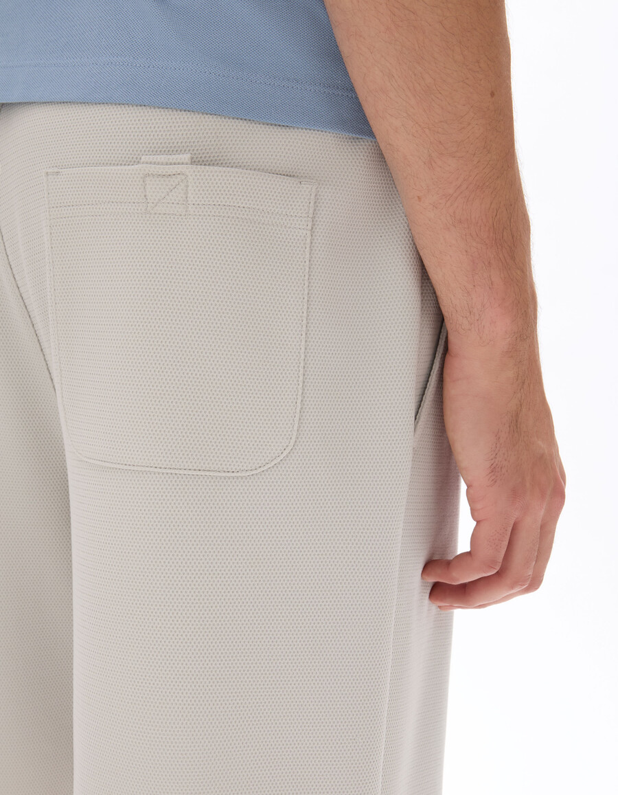 bermudas de piqué elástico