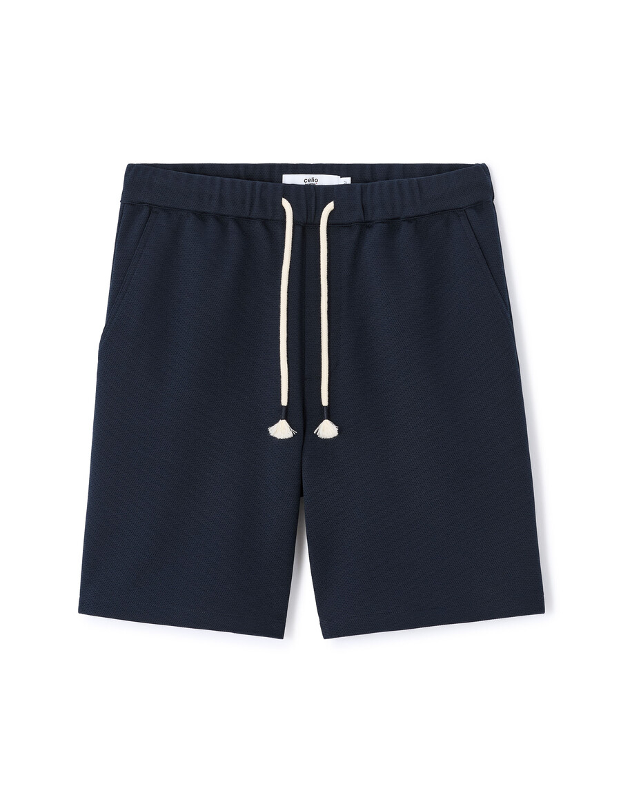 bermudas de piqué elástico