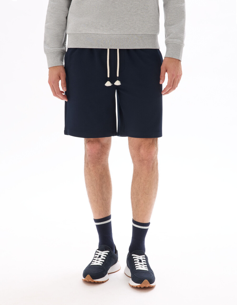 bermudas de piqué elástico