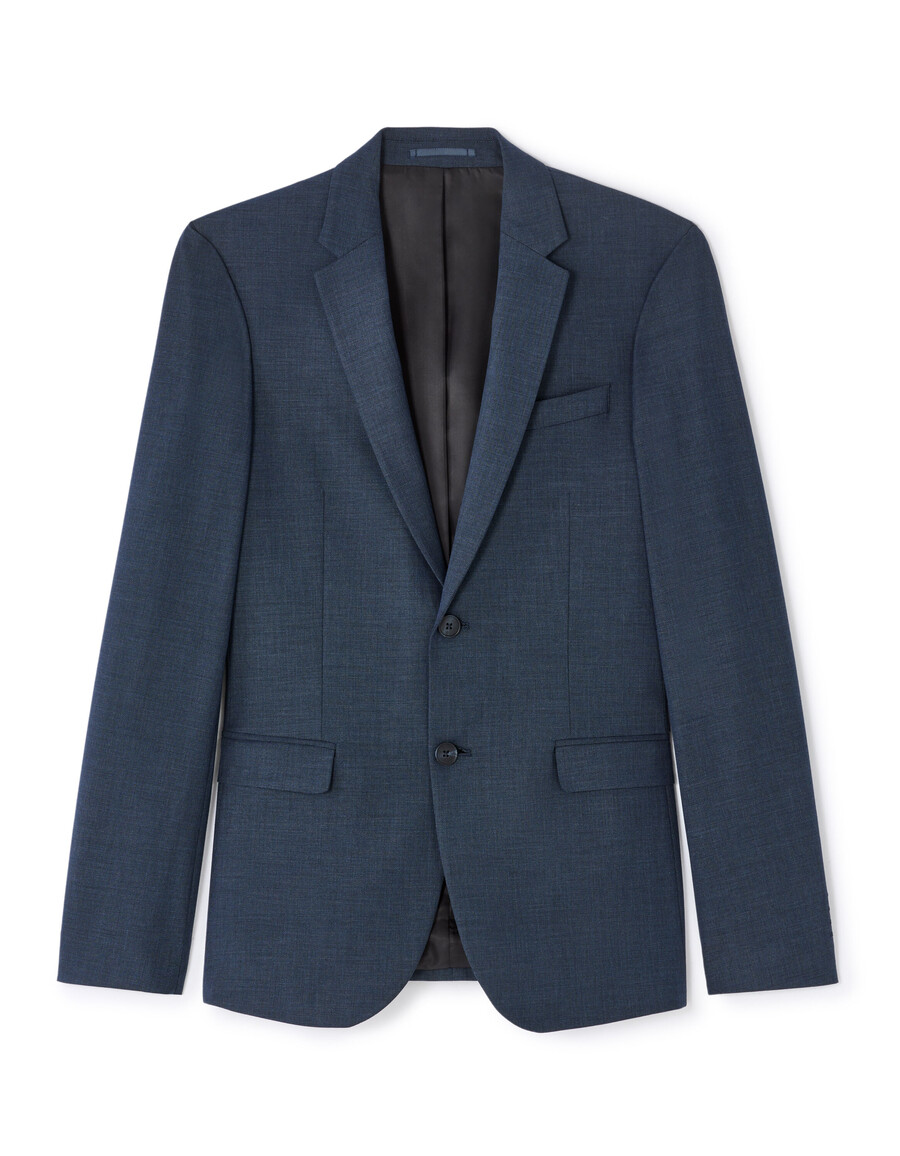 chaqueta de traje ajustada y elástica